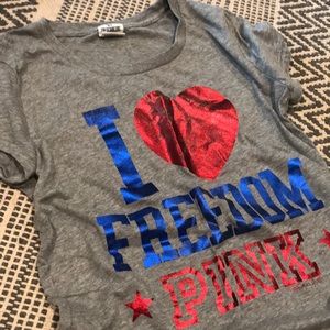 PINK I ❤️Freedom Shirt